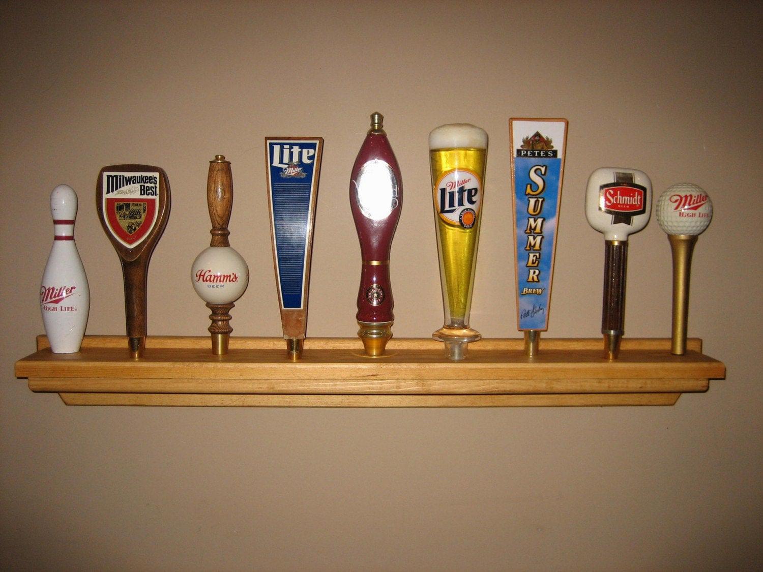 beer tap handle display