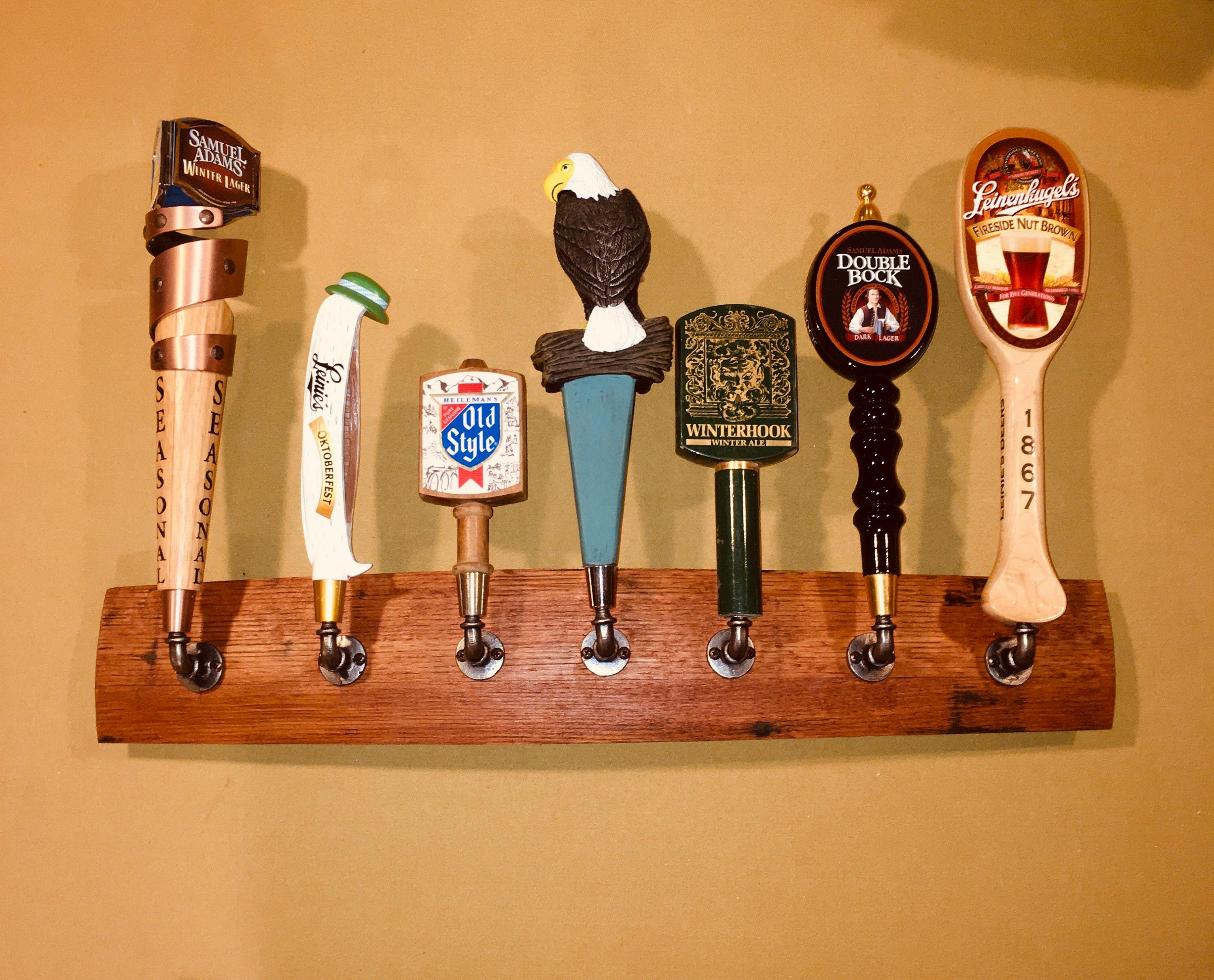 beer tap handle display