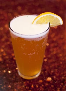 Beer With Orange Slice