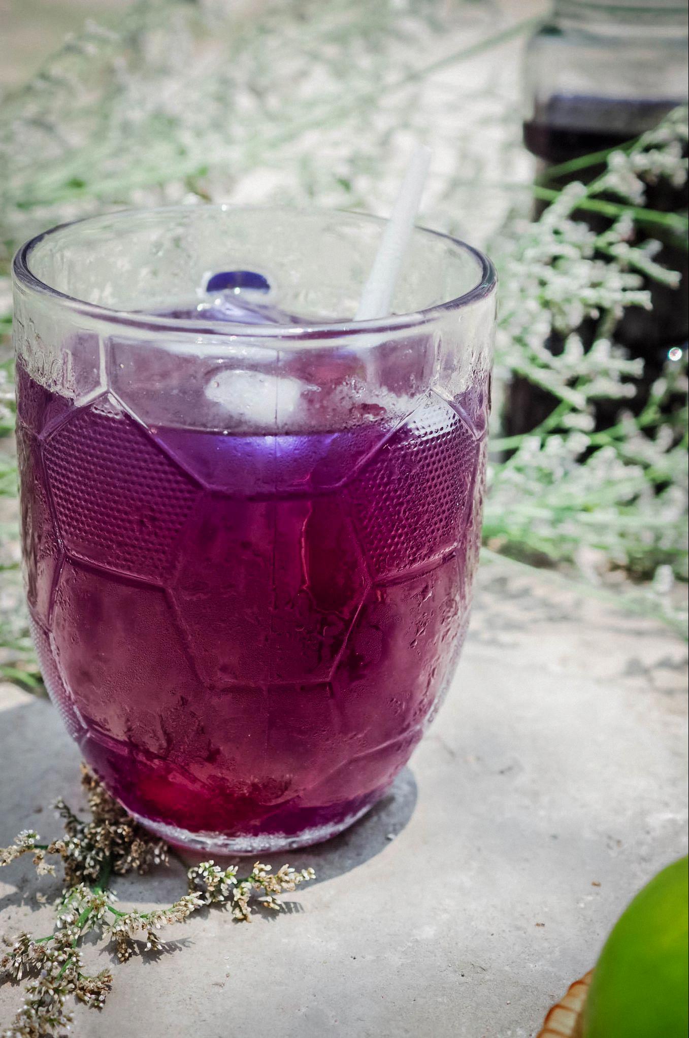 butterfly pea syrup