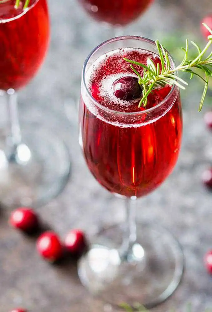 champagne and cranberry juice name