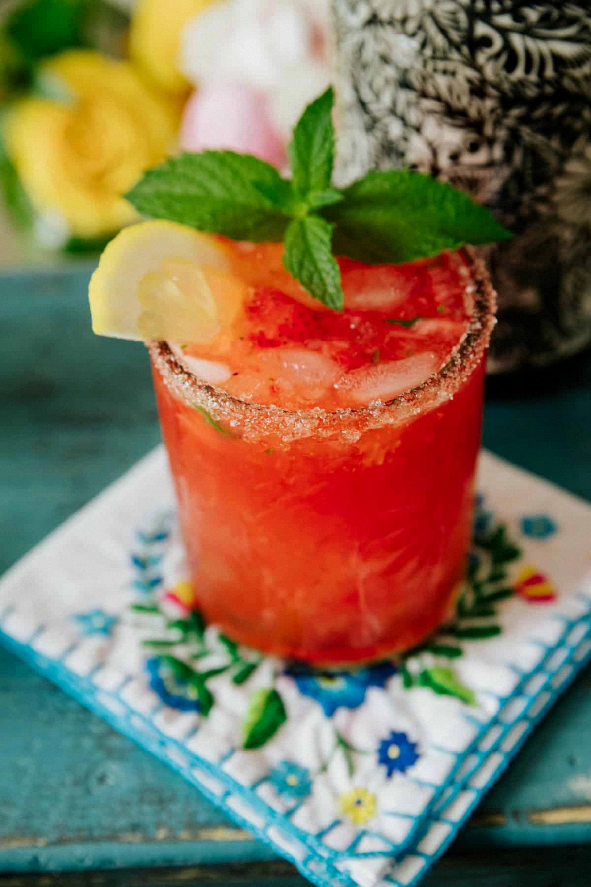 tequila strawberry lemonade