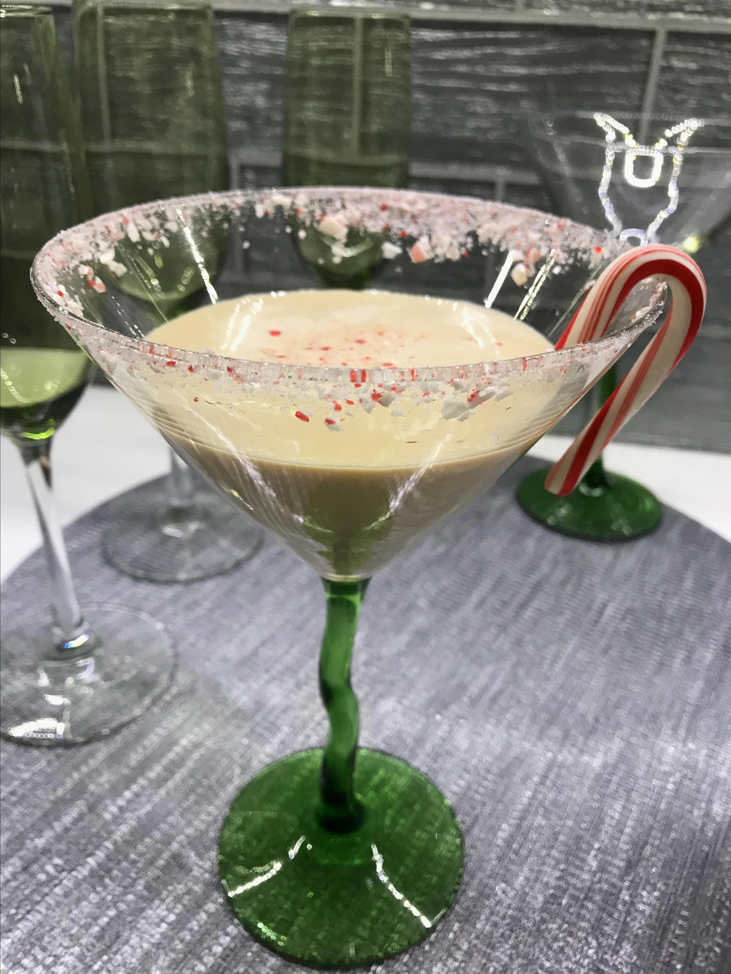 white christmas martini