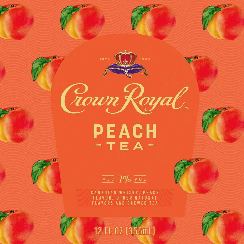crown royal peach cans