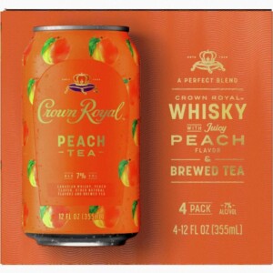 Crown Royal Peach Cans 5 1