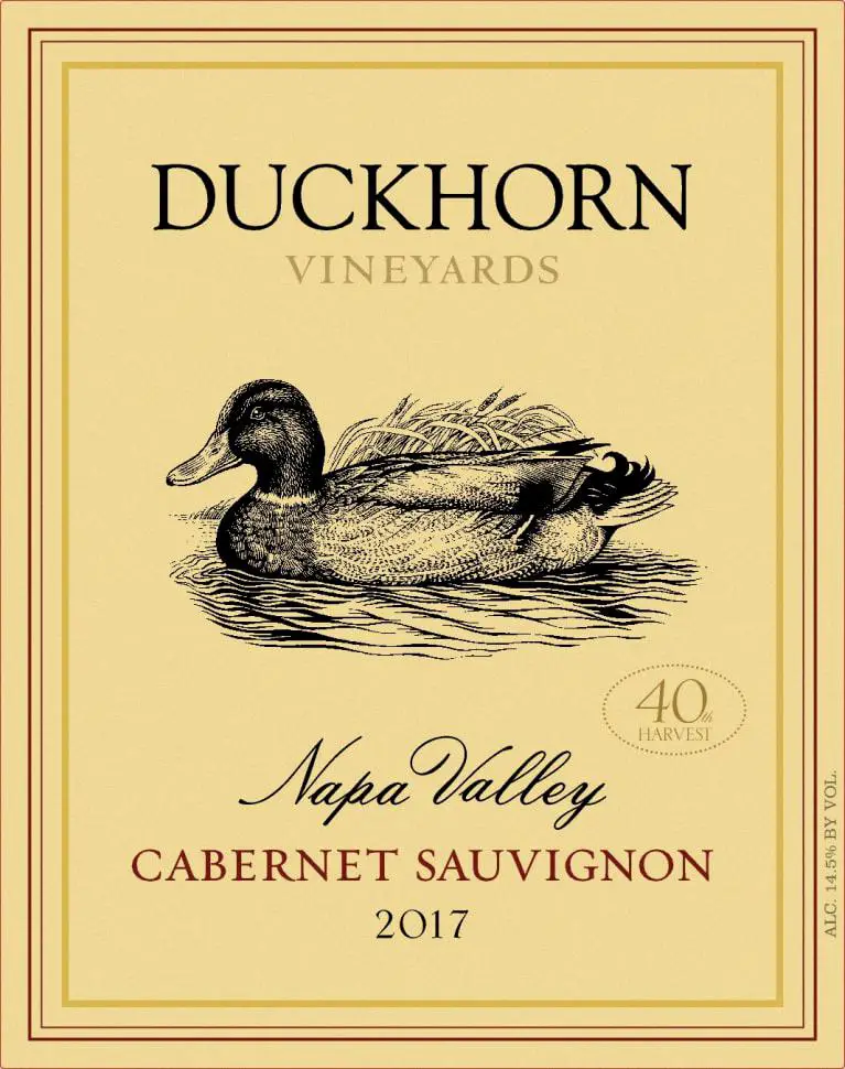 duckhorn cabernet sauvignon 2017