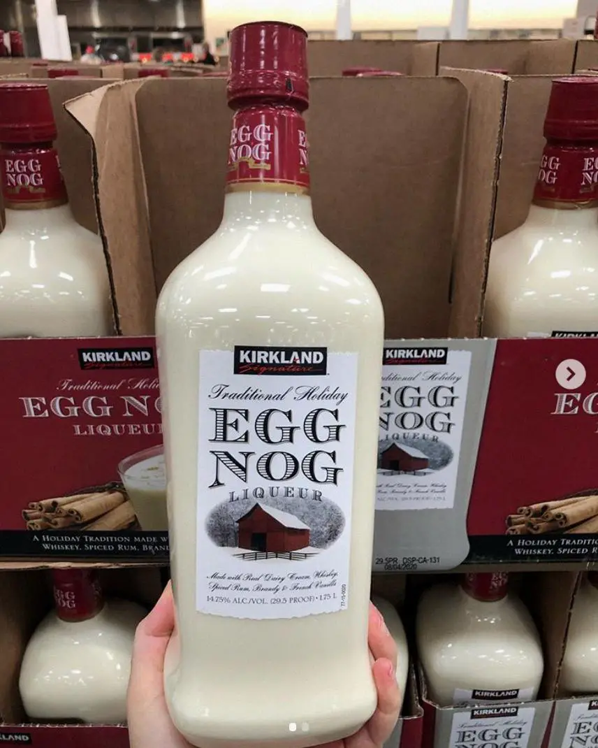 eggnog bottle
