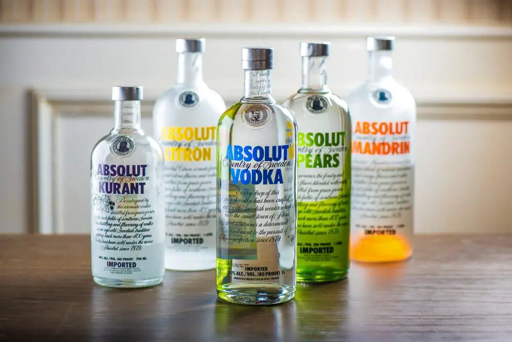 absolut vodka flavors