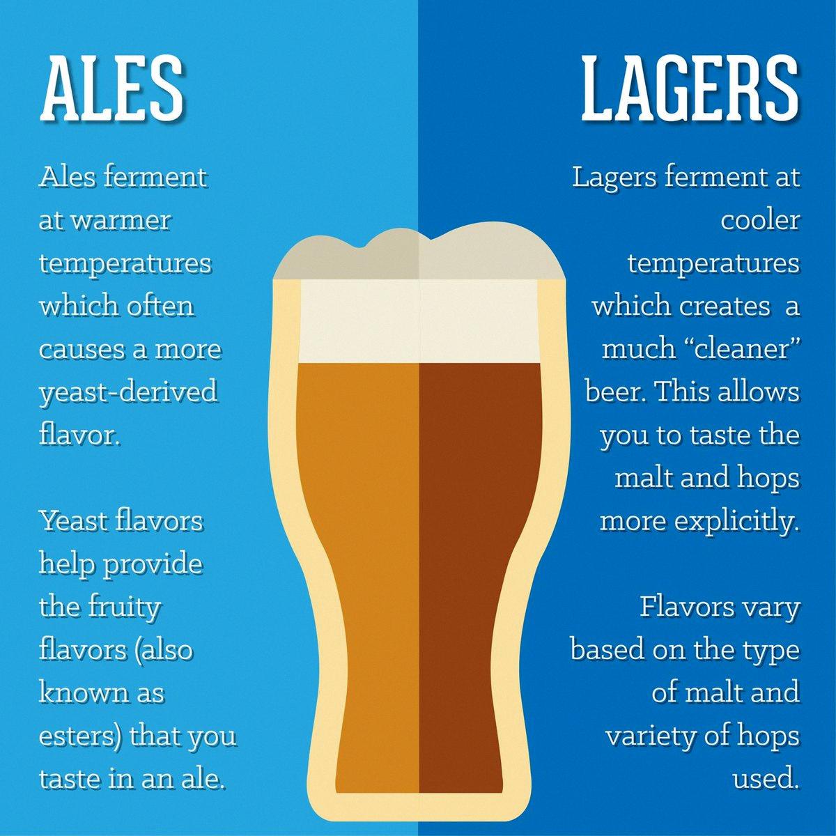 ale versus lager