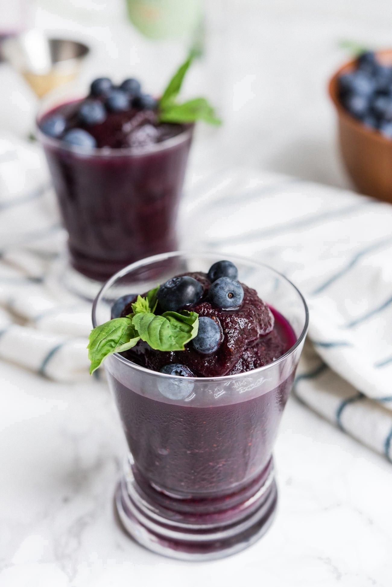 blueberry gin cocktail