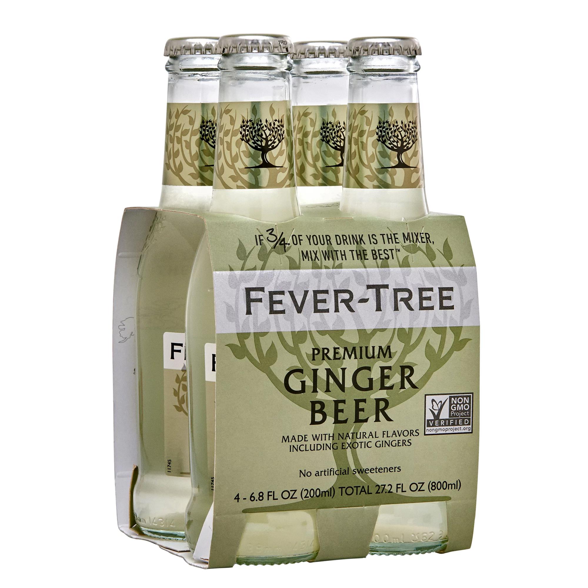 fever tree ginger beer nutrition