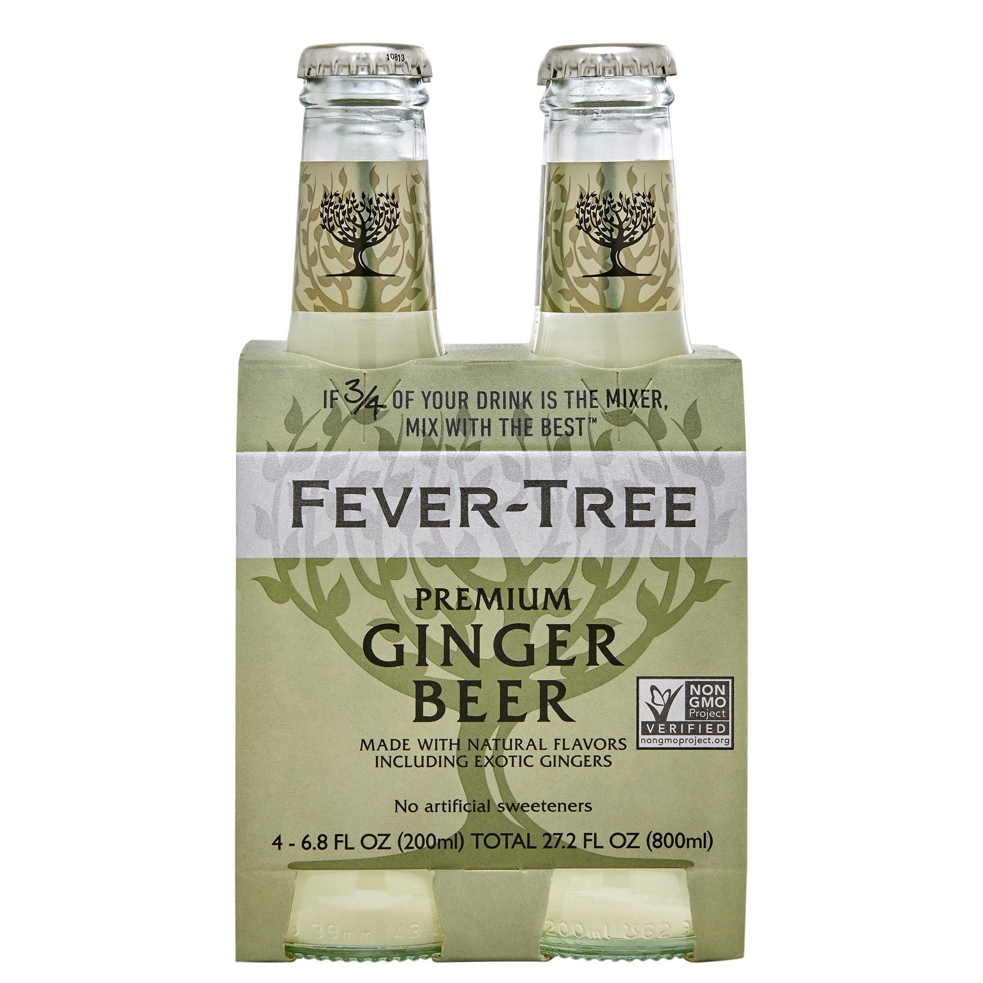 fever tree ginger beer nutrition facts