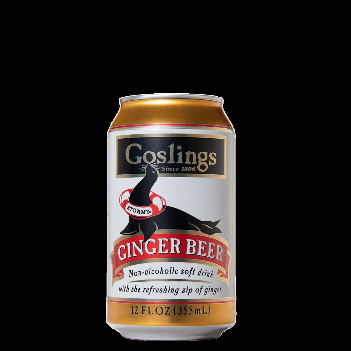 is goslings ginger beer alcoholic