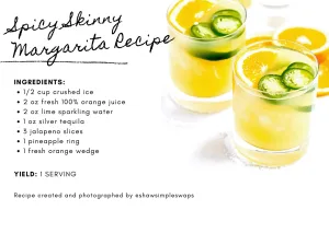 whats in a skinny margarita 1 1