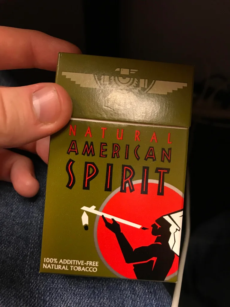 American Spirit Brown cigarettes 1672575869