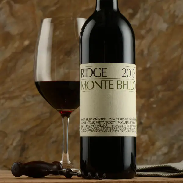 Ridge Monte Bello wines 1672907187