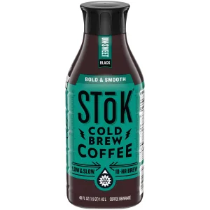 SToK Un Sweet Black Cold Brew Coffee flavor 1674560827