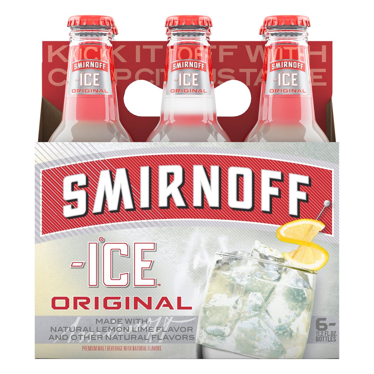 The Refreshing Taste Of Smirnoff Ice Original Pack Case