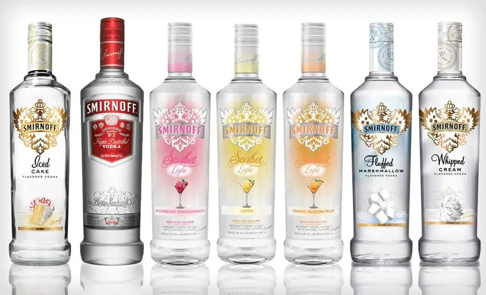 Smirnoff Vodka flavors 1675012678