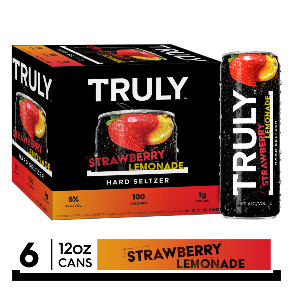 Truly Strawberry Lemonade Hard Seltzer 1674583989