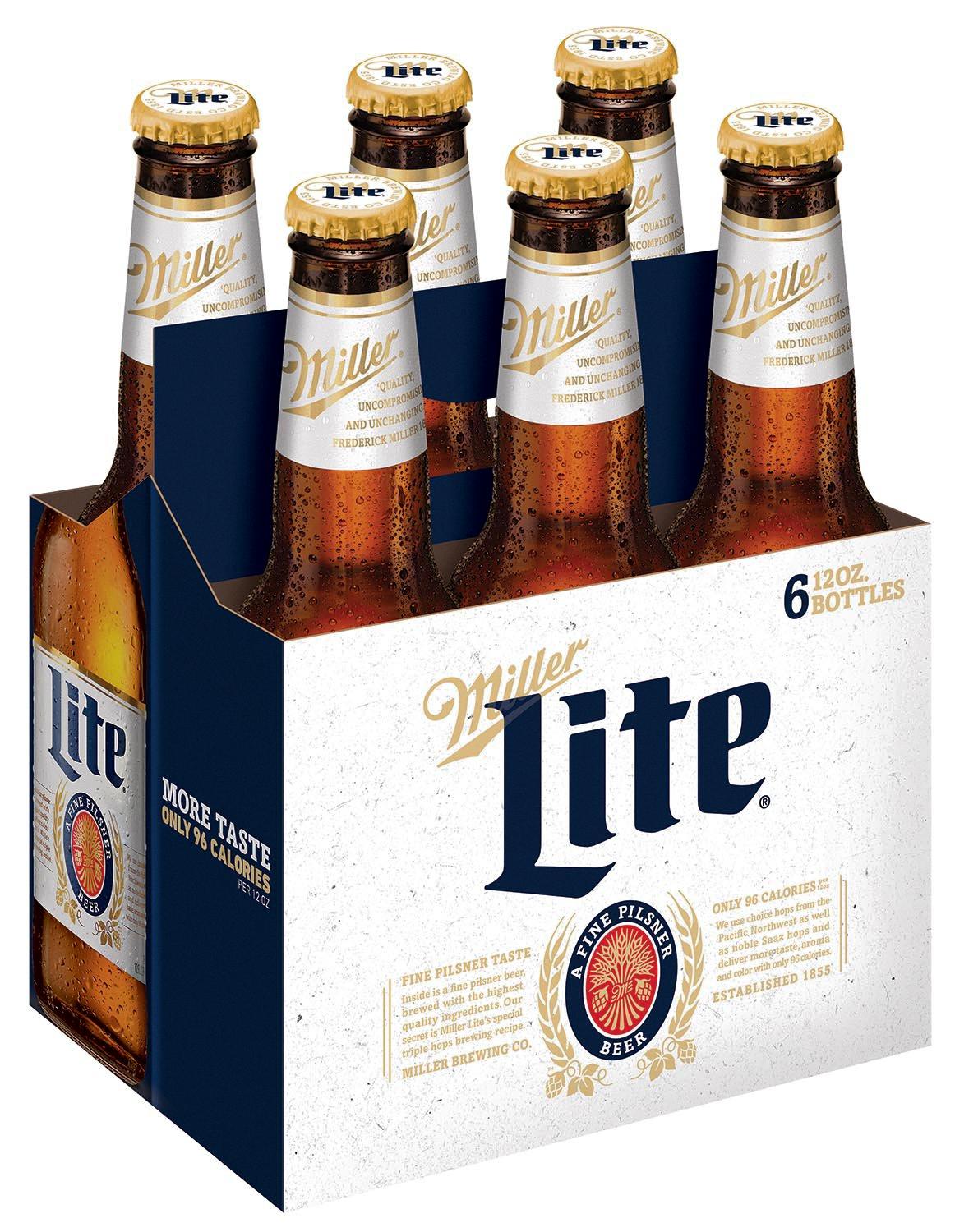 A Refreshing Six Pack of Miller Lite