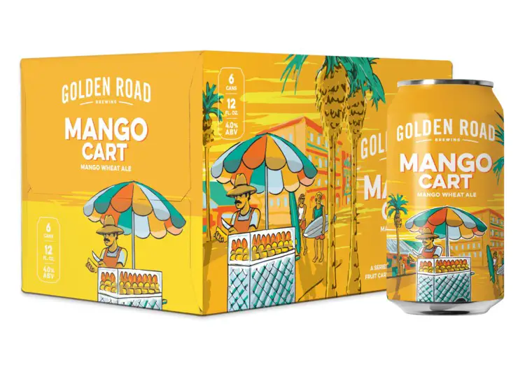 Golden Roads Mango Cart Beer 1676571131