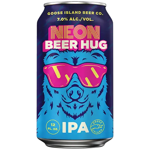 Goose Islands Neon Beer Hug 1676888381