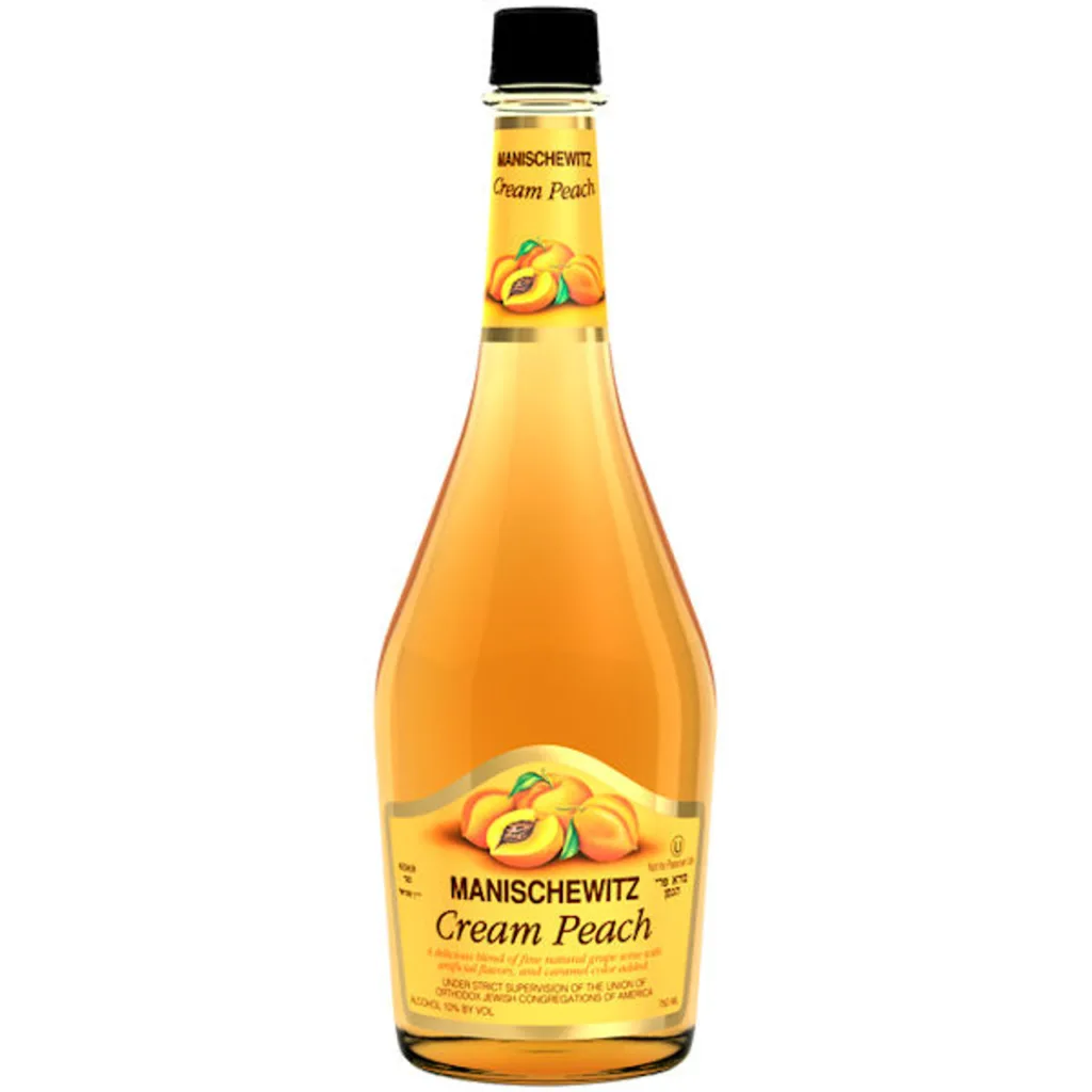 Manischewitz Cream Peach Wine 1676172721