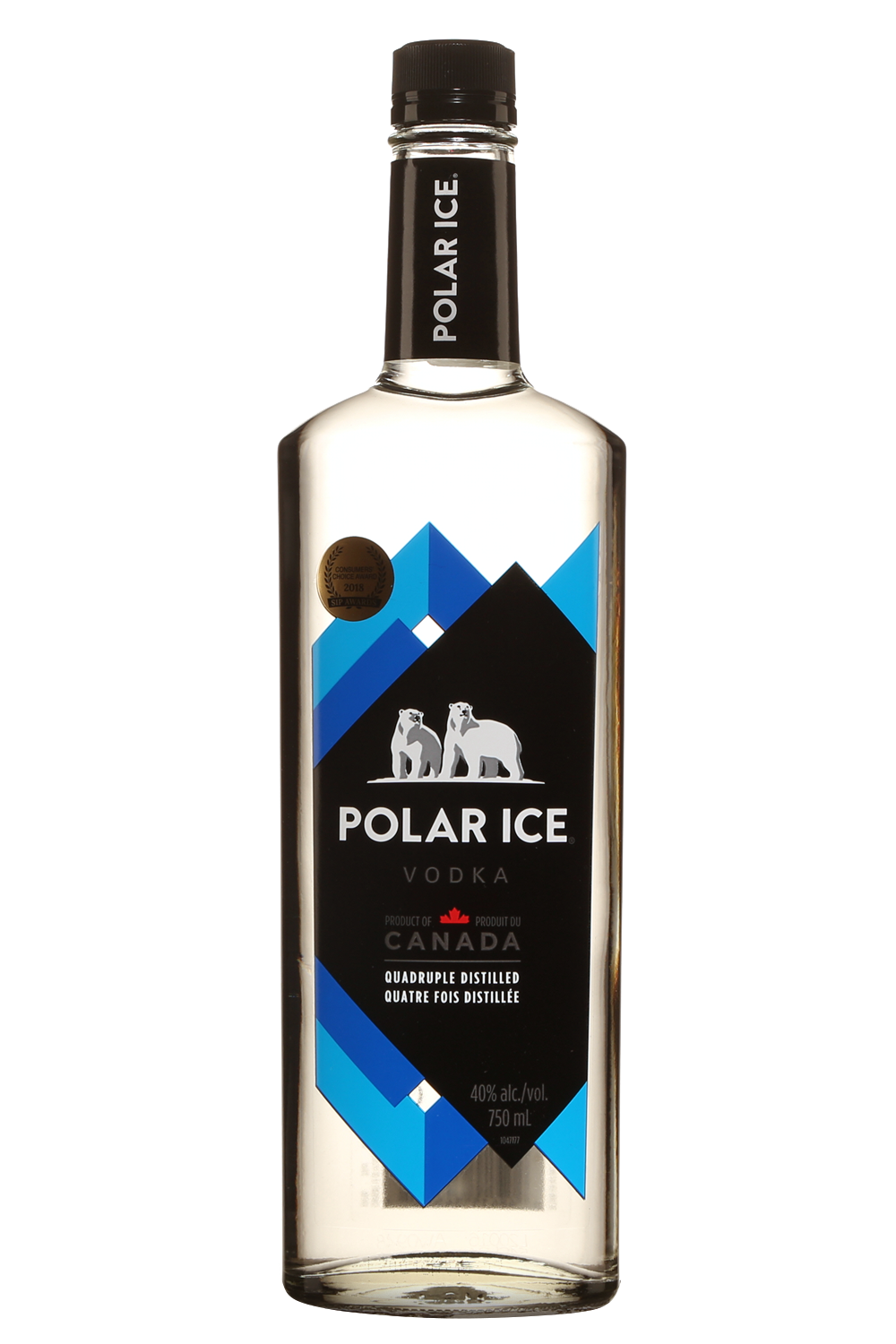 The Refreshingly Smooth Taste of Polar Ice Vodka.