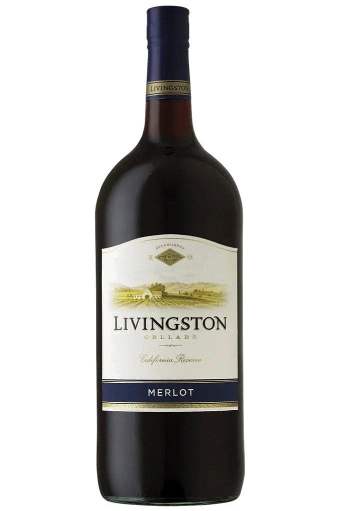 livingston merlot alcohol content