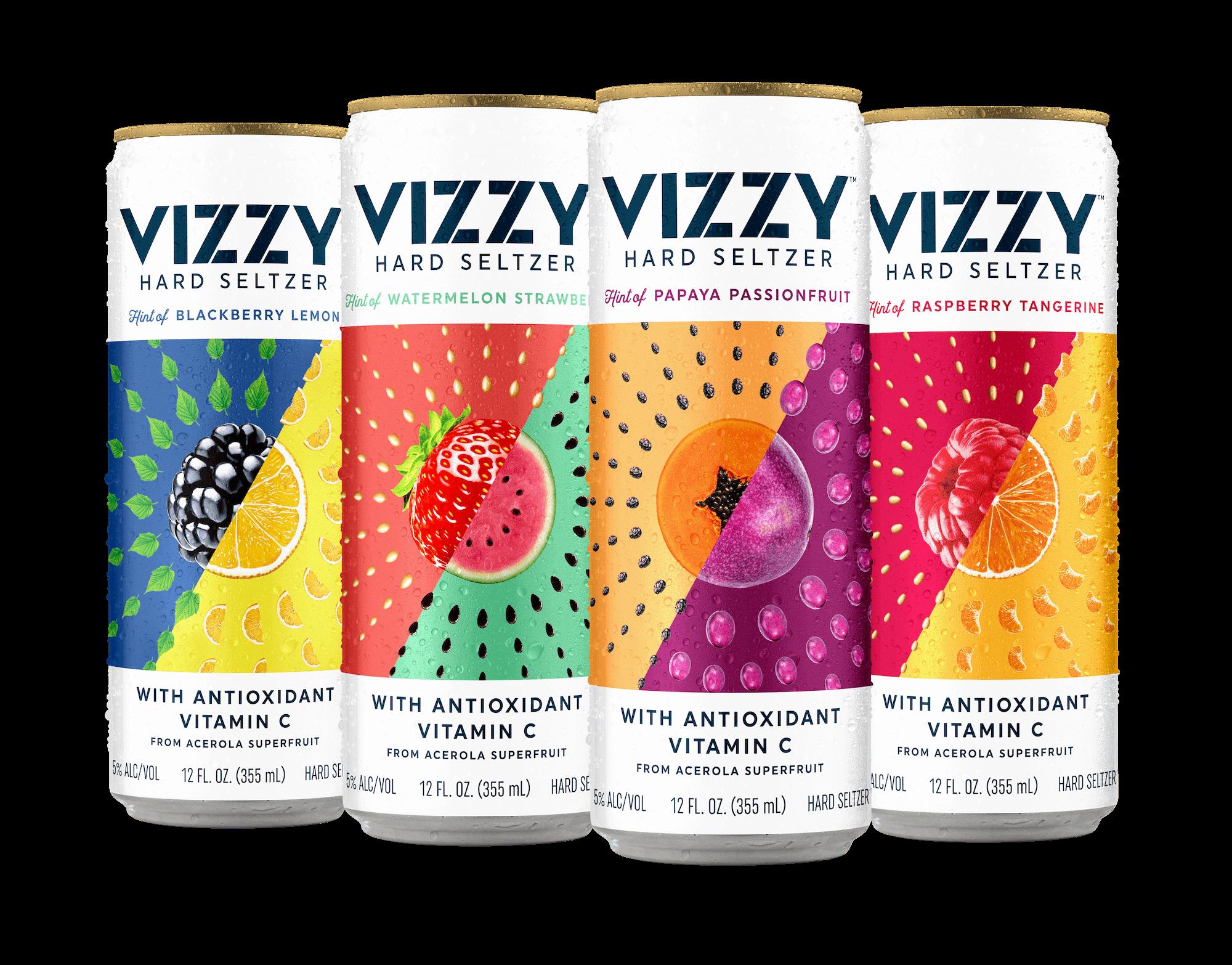 The Vizzy Hard Seltzer with Antioxidant Vitamin C!