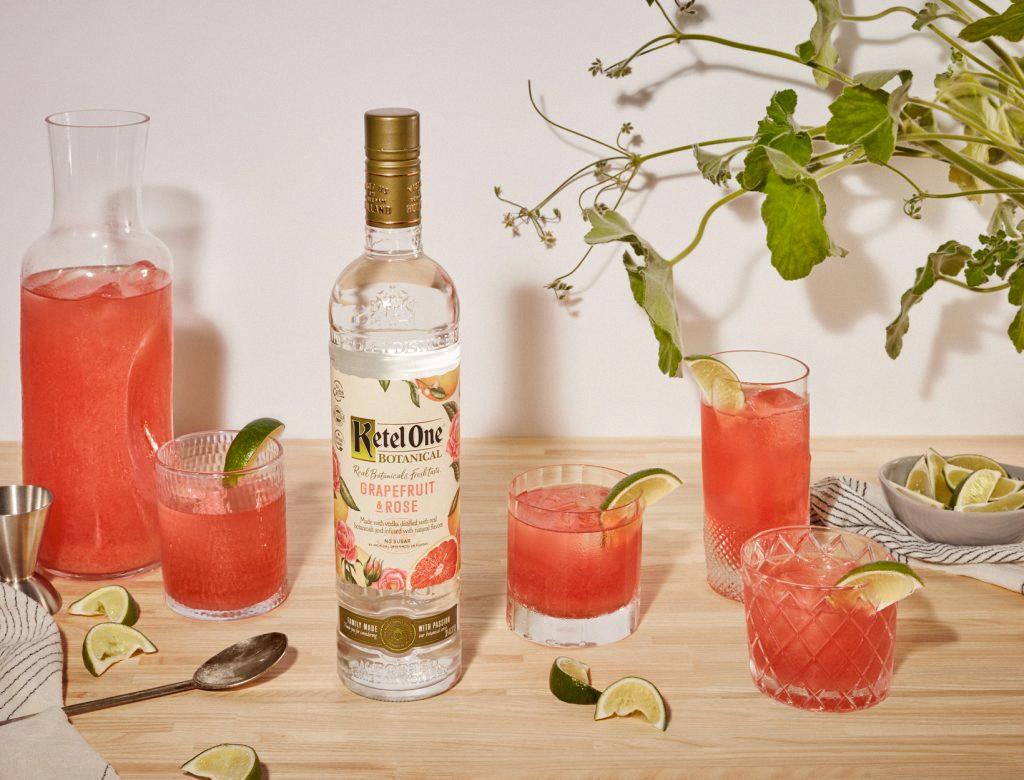 The Refreshing Taste of Ketel One Botanical Grapefruit & Rose