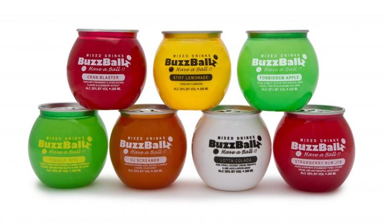 The BuzzBallz Ready to Drink Beverages Gluten Free 