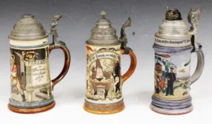 antique german beer steins 1 1