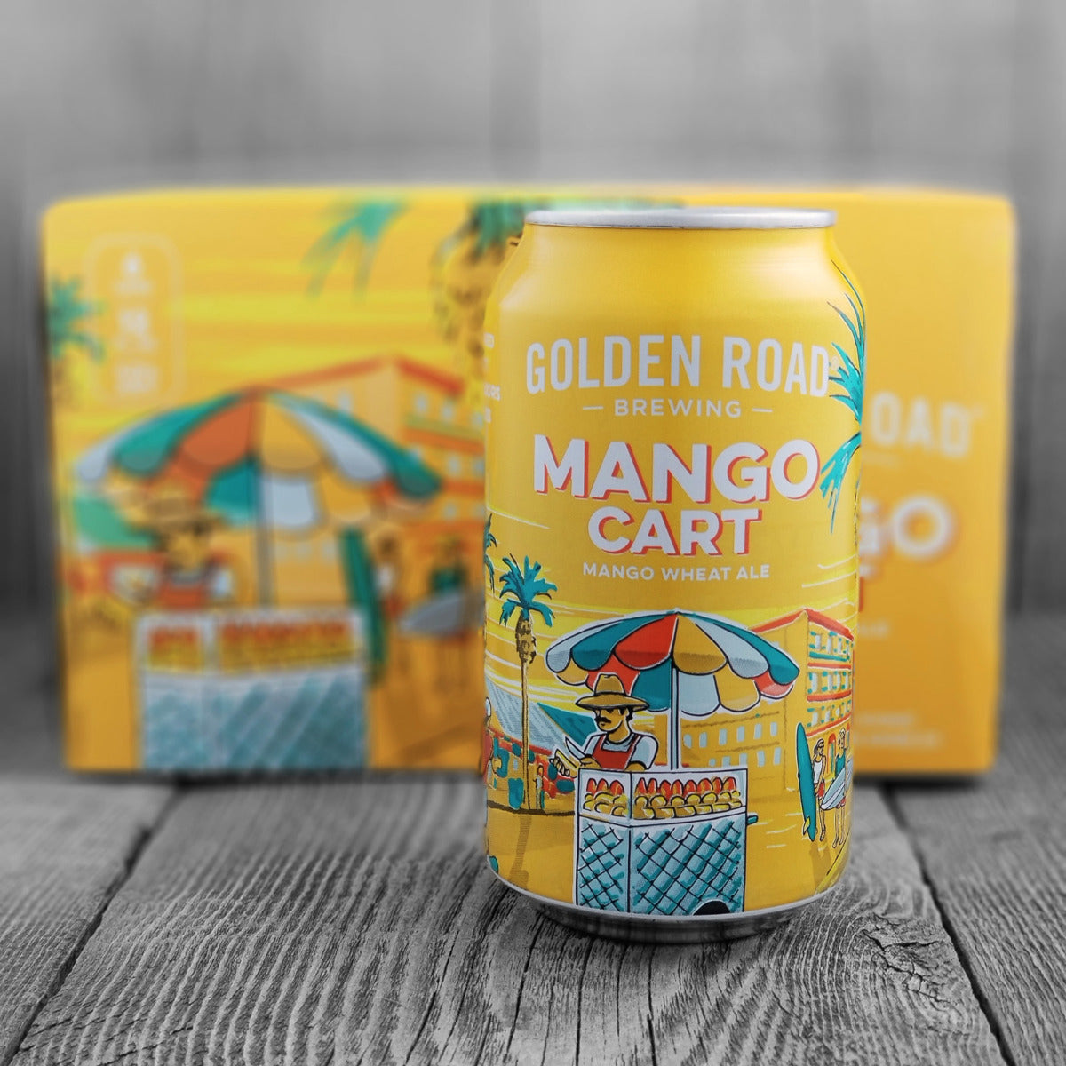 Taste the Refreshing Golden Road's Mango Cart Beer