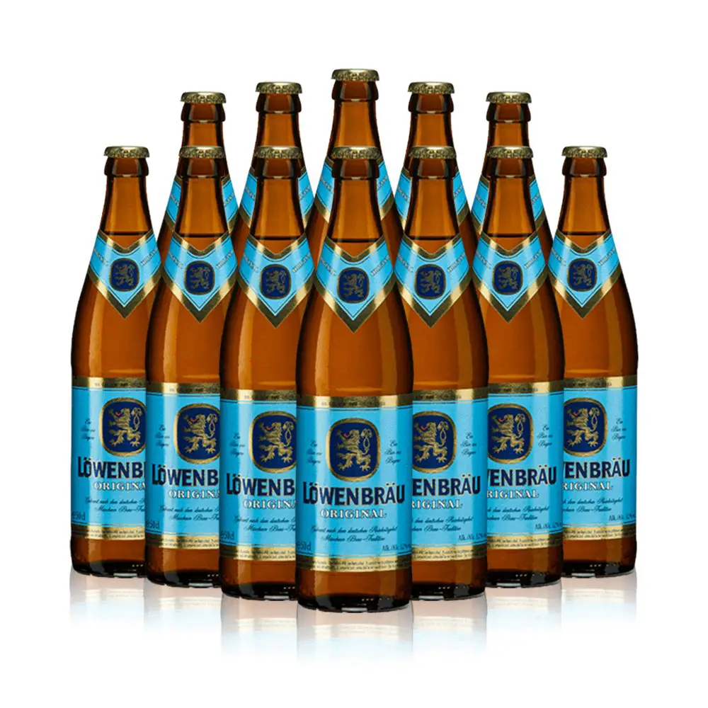 The Classic Dark Taste Of L wenbr u Beer