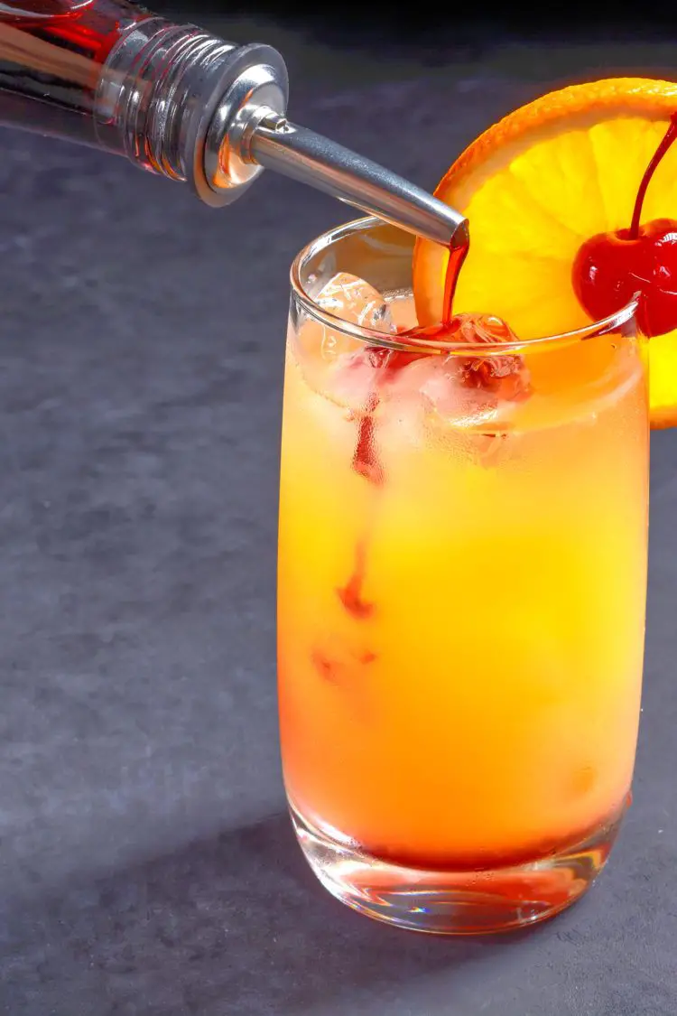 The Signature Saratoga Sunrise Cocktail