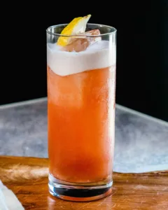 Sloe Gin Fizz with Egg White 1687340916