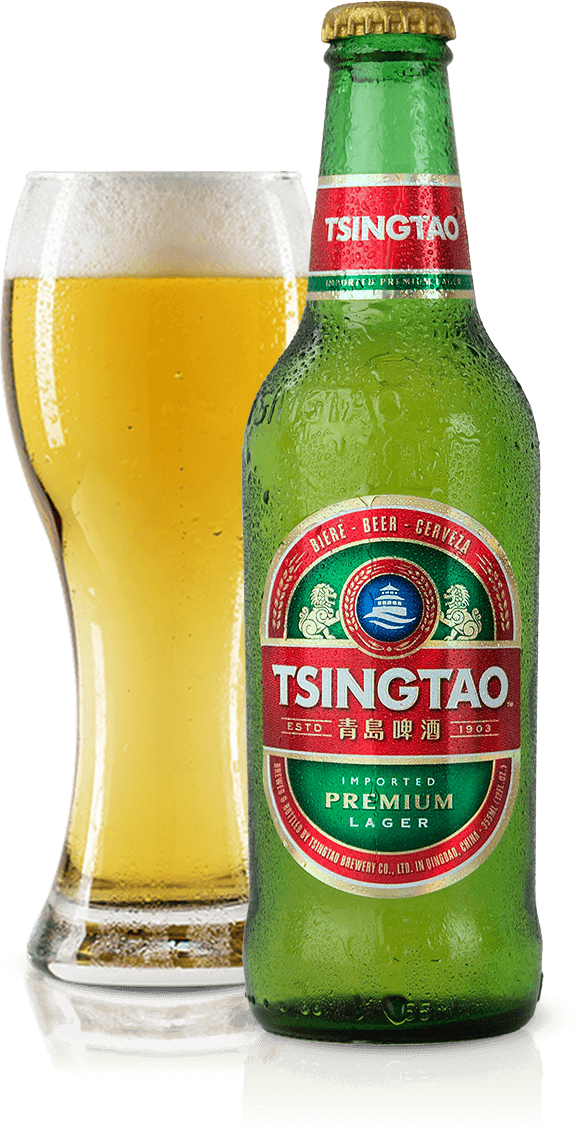 Tsingtao A Premium Chinese Lager Beer