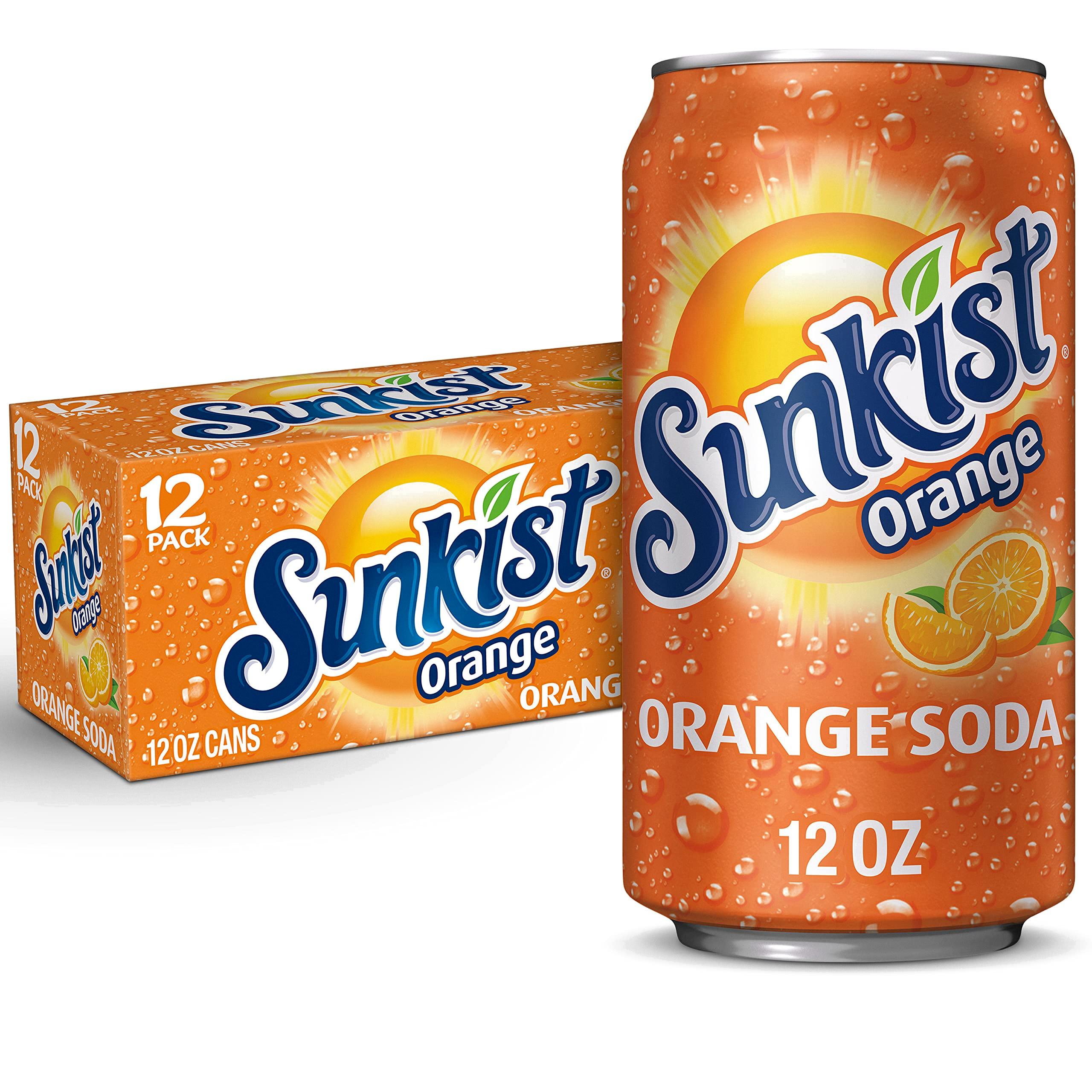 orange soda drinks