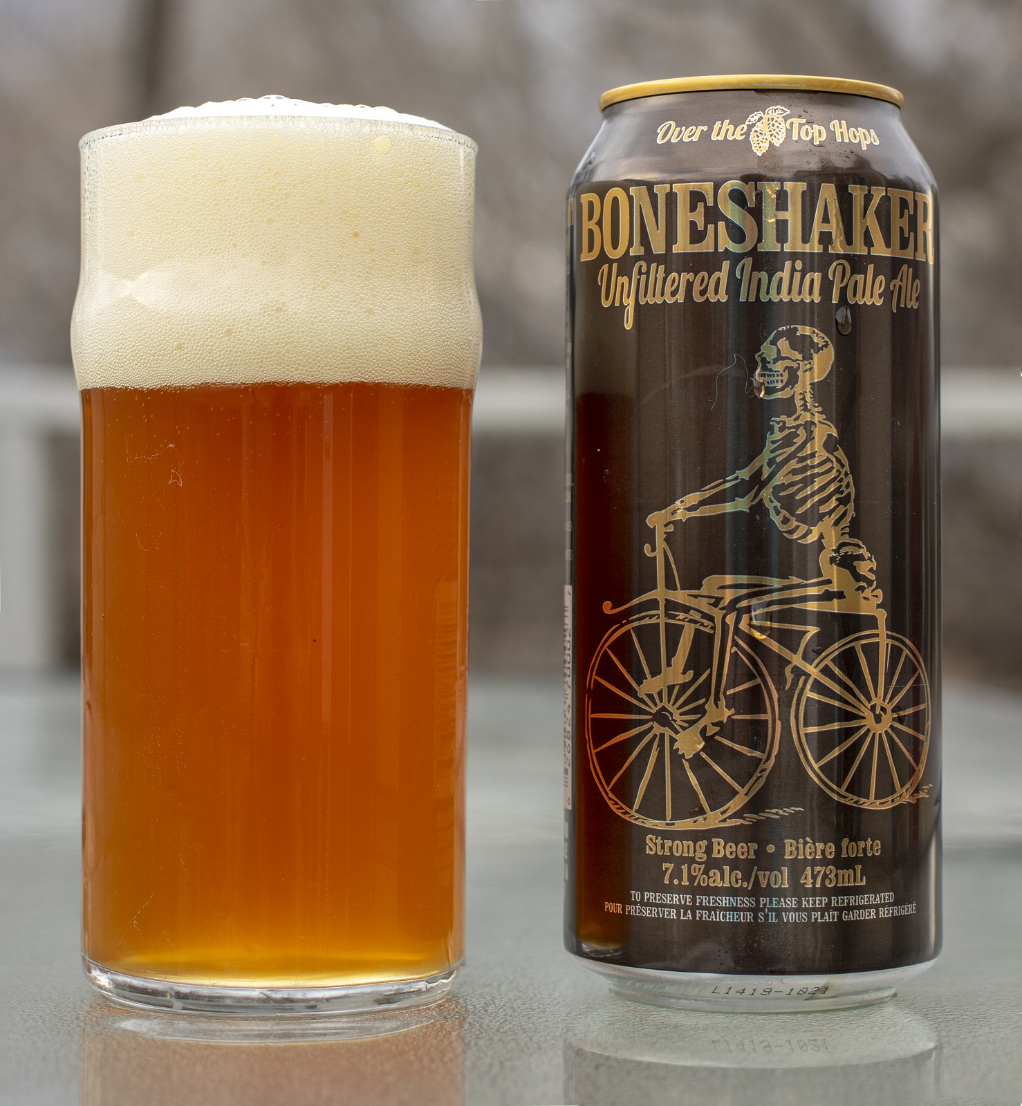 Taste the Boneshaker IPA