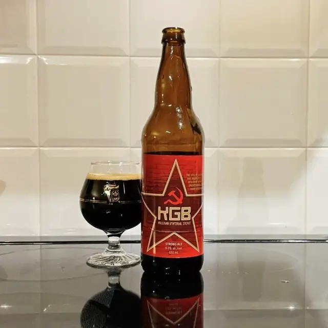 KGB beer is a Canadian imperial stout 1688885677