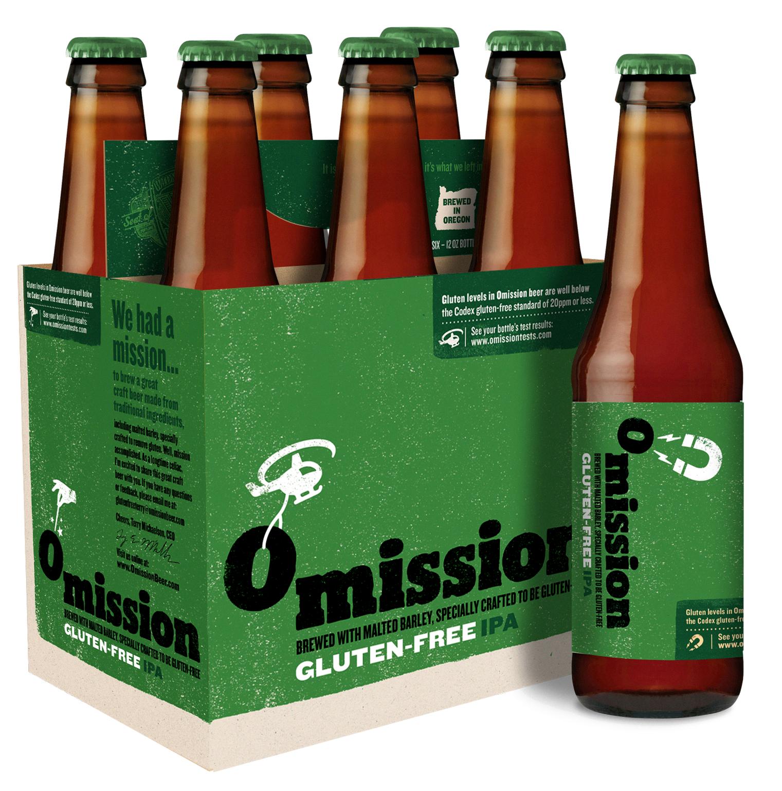 omission gluten free beer