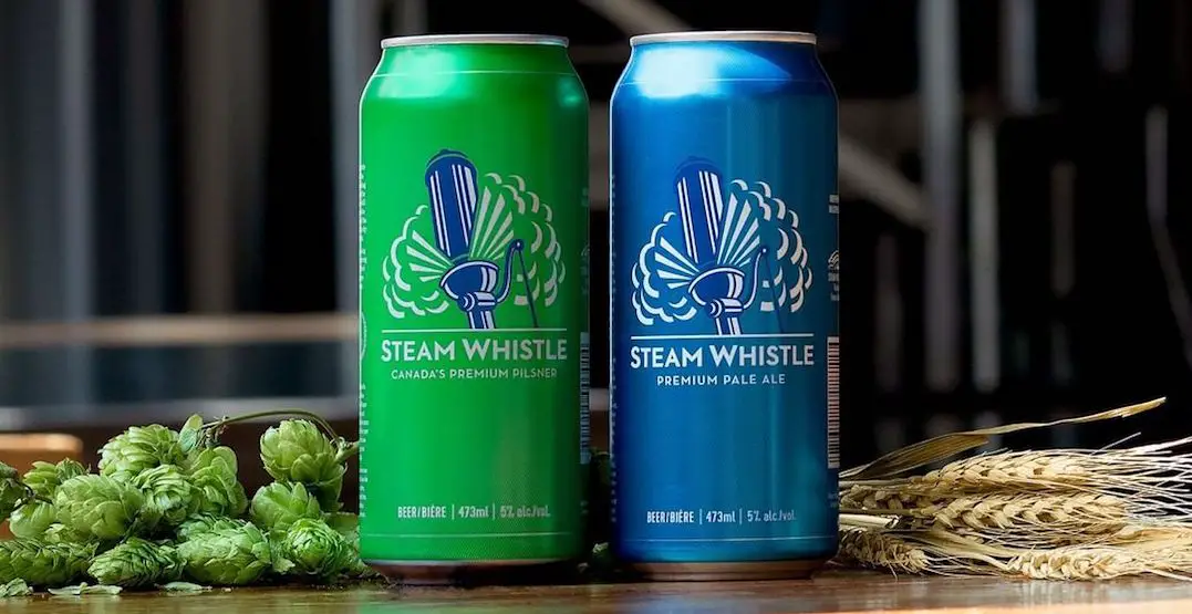 Steam Whistle Beer