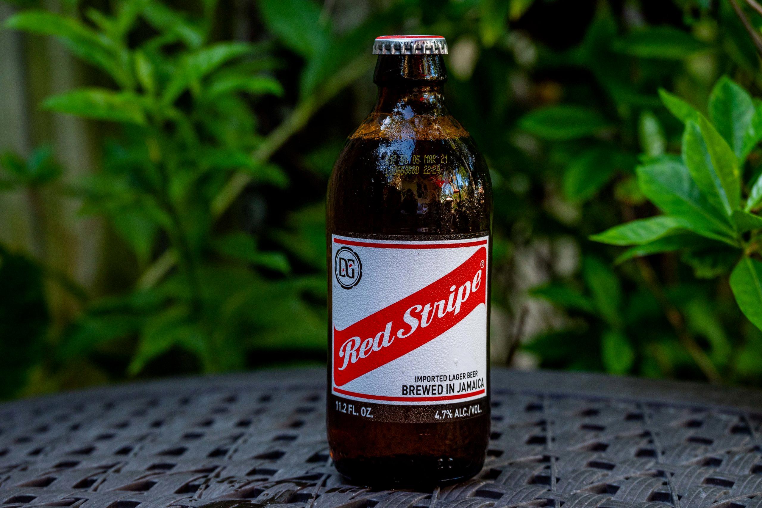 red stripe alcohol content
