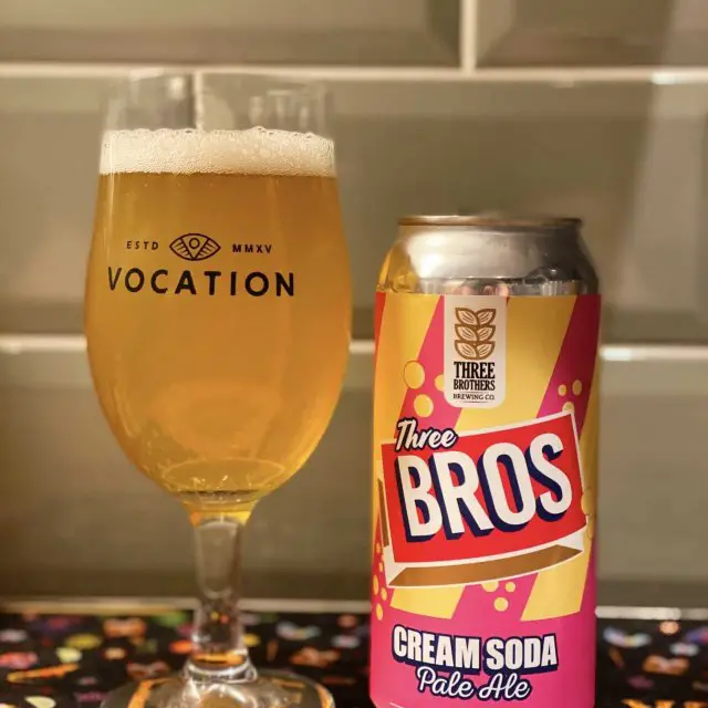 Cream Soda Pale Ale produced by Three Brothers Brewing Co. 1695518203