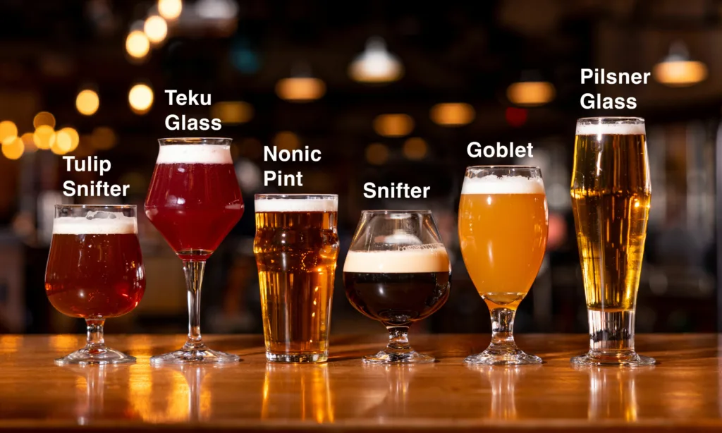 Types of Beer Glasses 1693652231