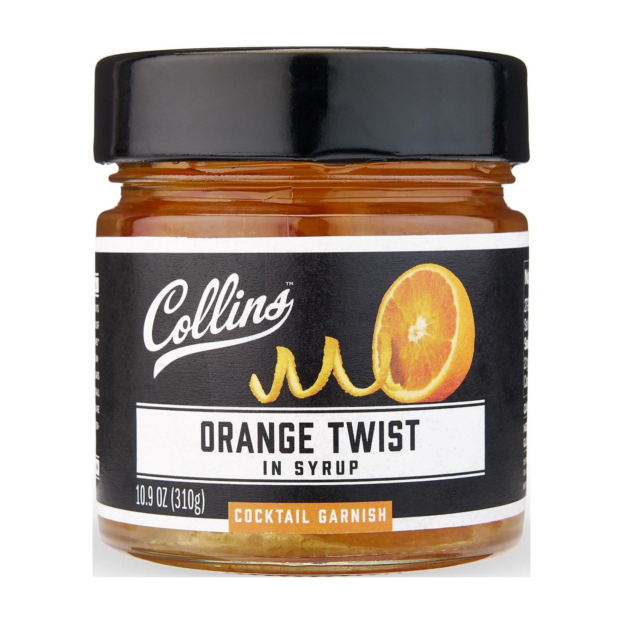 collins orange twist in syrup