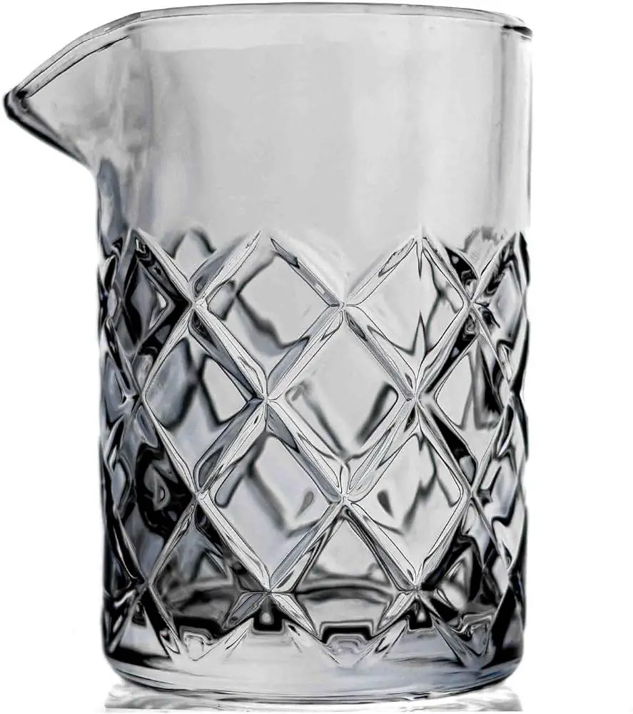 drink mixing glass