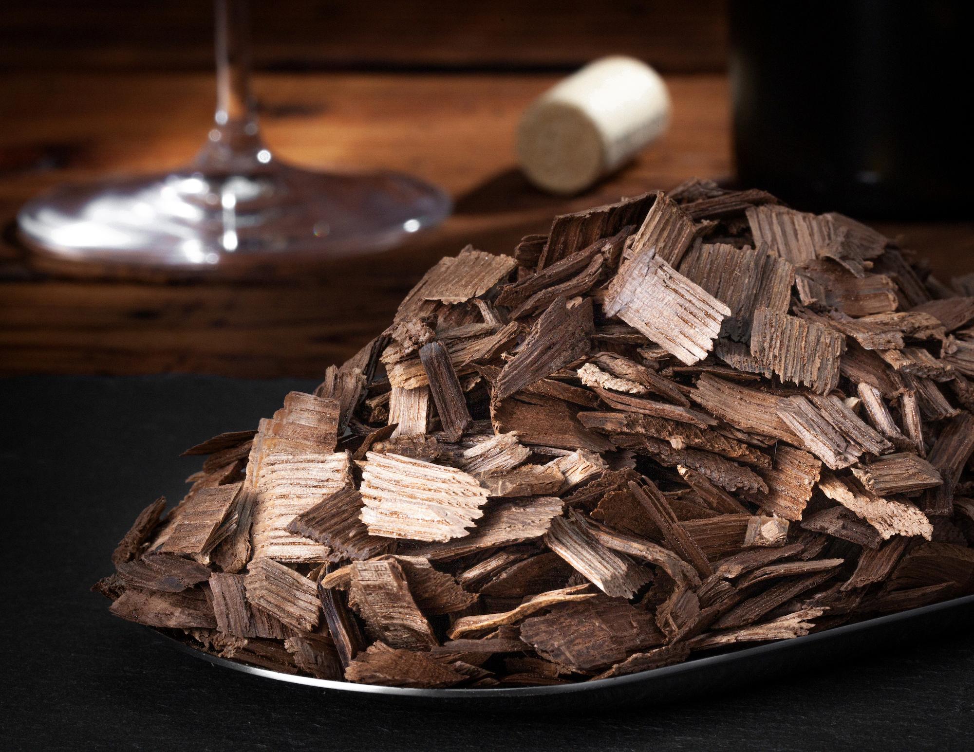Oak Chips to Enhance Wine Flavor